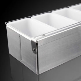 New Star 48049 includes six pint inserts for easy, sanitary refills