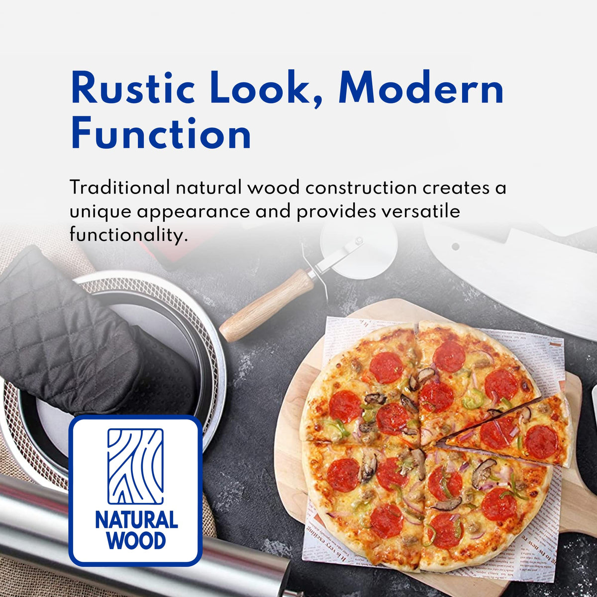New Star Foodservice 50332 smooth texture reduces oil transfer to food.