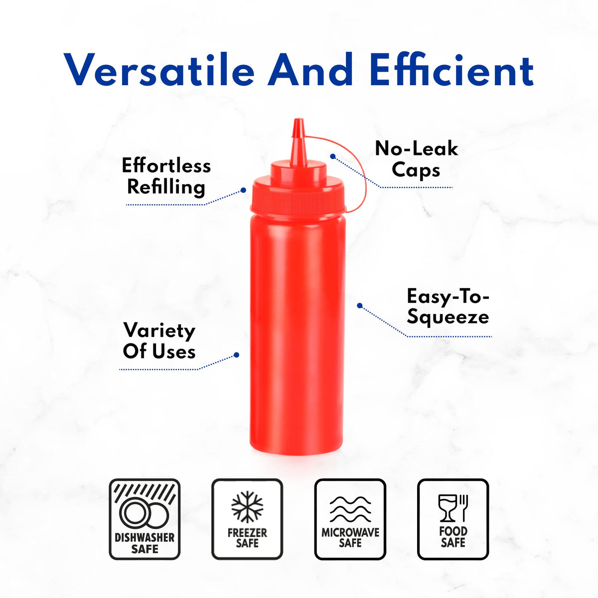 New Star Foodservice bottles aiding efficient, mess-free restaurant prep