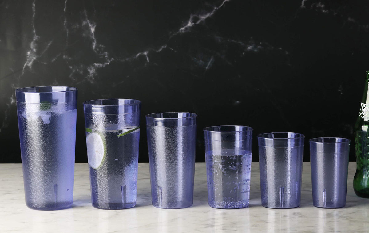 New Star blue 12 oz tumbler supports versatile beverages from coffee to iced drinks