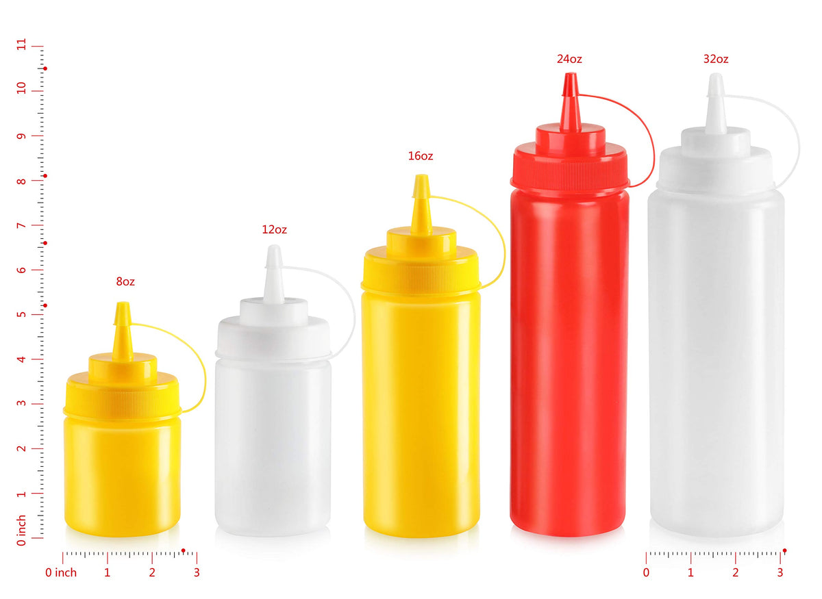 New Star open-tip cap reduces spills during use.