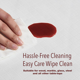 Newbridge pad protector features non-slip backing for stable placement