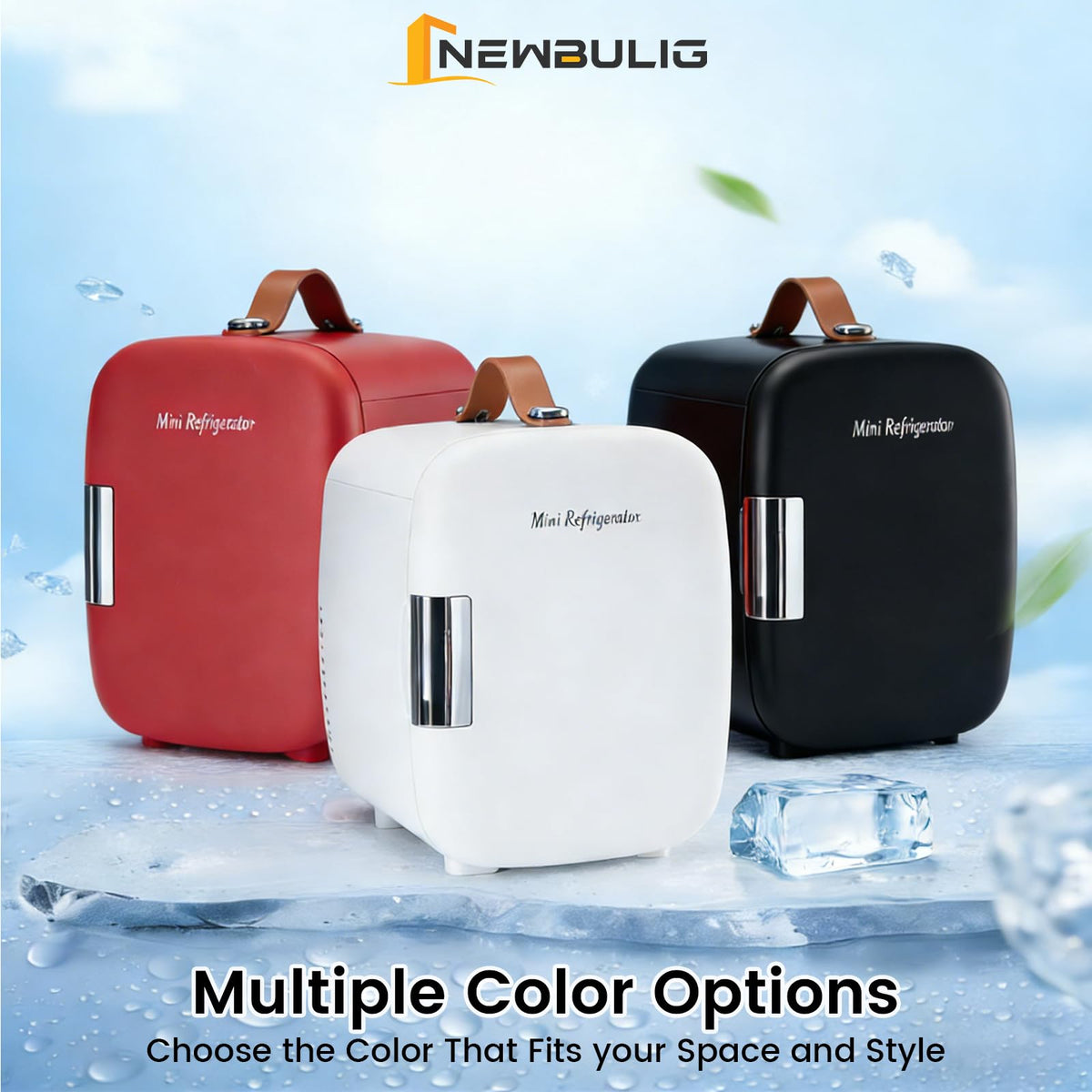 NEWBULIG ultra-quiet operation keeps sleep undisturbed in bedroom or dorm.