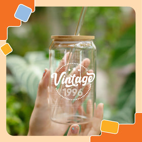 NewEleven glass straw included for easy, eco-friendly sipping.