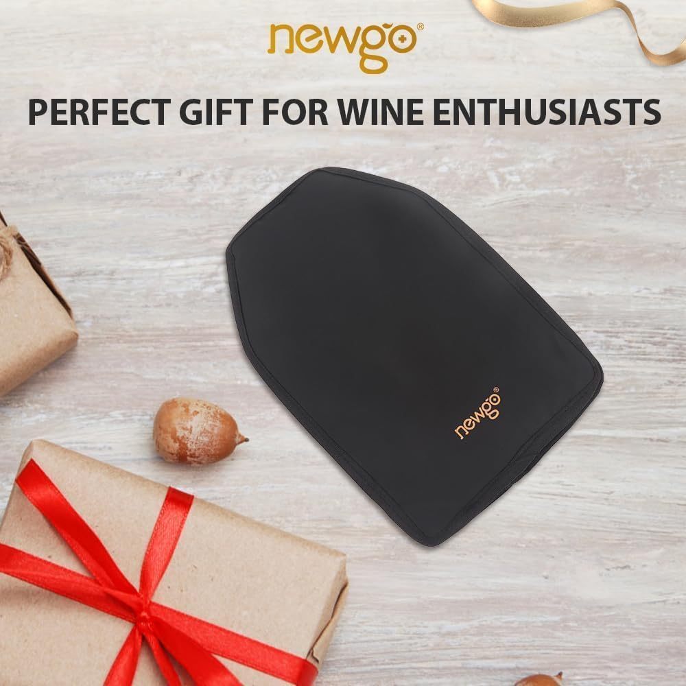 NEWGO wine cooler sleeve durable-nylon withstands frequent use