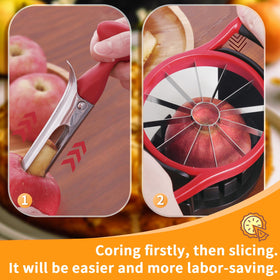 Newness Apple Slicer Dishwasher-Safe for easy cleanup after fruit prep.