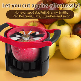 Newness Apple Slicer Easy-Clean design simplifies cleanup.