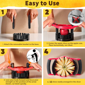 Newness kitchen tool demonstrates 5-second, 12-slice performance for quick prep