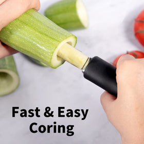 Newness stainless steel corers set of 2 ready for peppers and squash prep