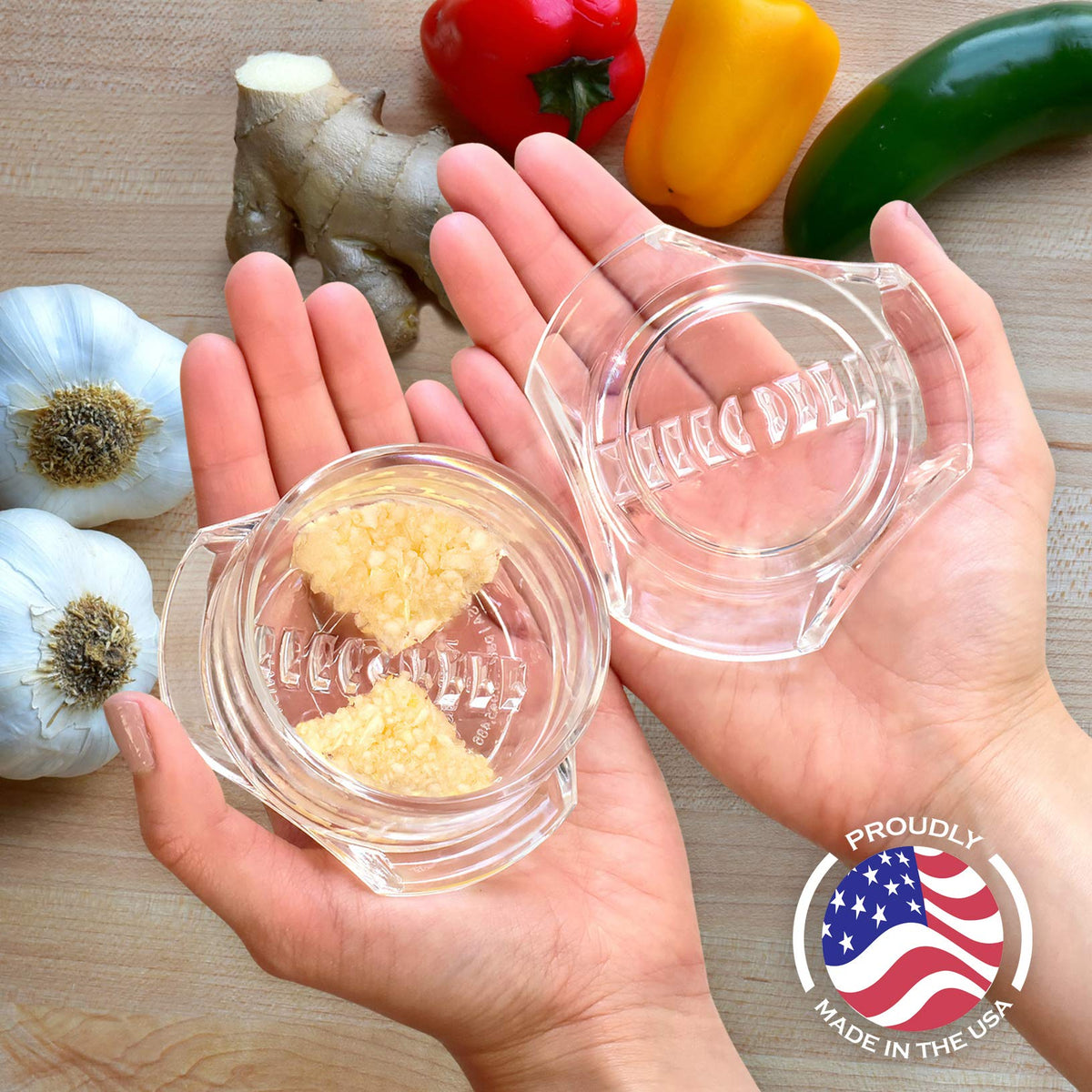 NexTrend Garlic Twister 4th-gen handy for nuts grinding