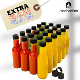 Nicebottles packed in sturdy cardboard case simplifies storage and shipping.
