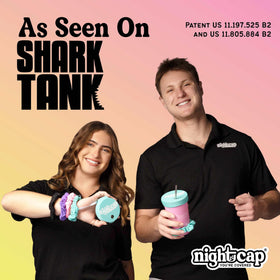 NightCap stretch fabric creates a barrier around cups for safer socializing.