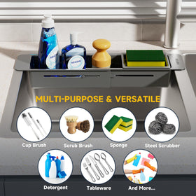 NiHome extendable design fits various sink widths for space saving
