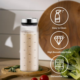 nihome 10oz dispensers for salt and pepper