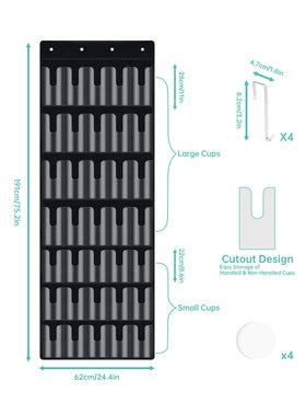 Transparent BPA-free design keeps contents visible and safe.