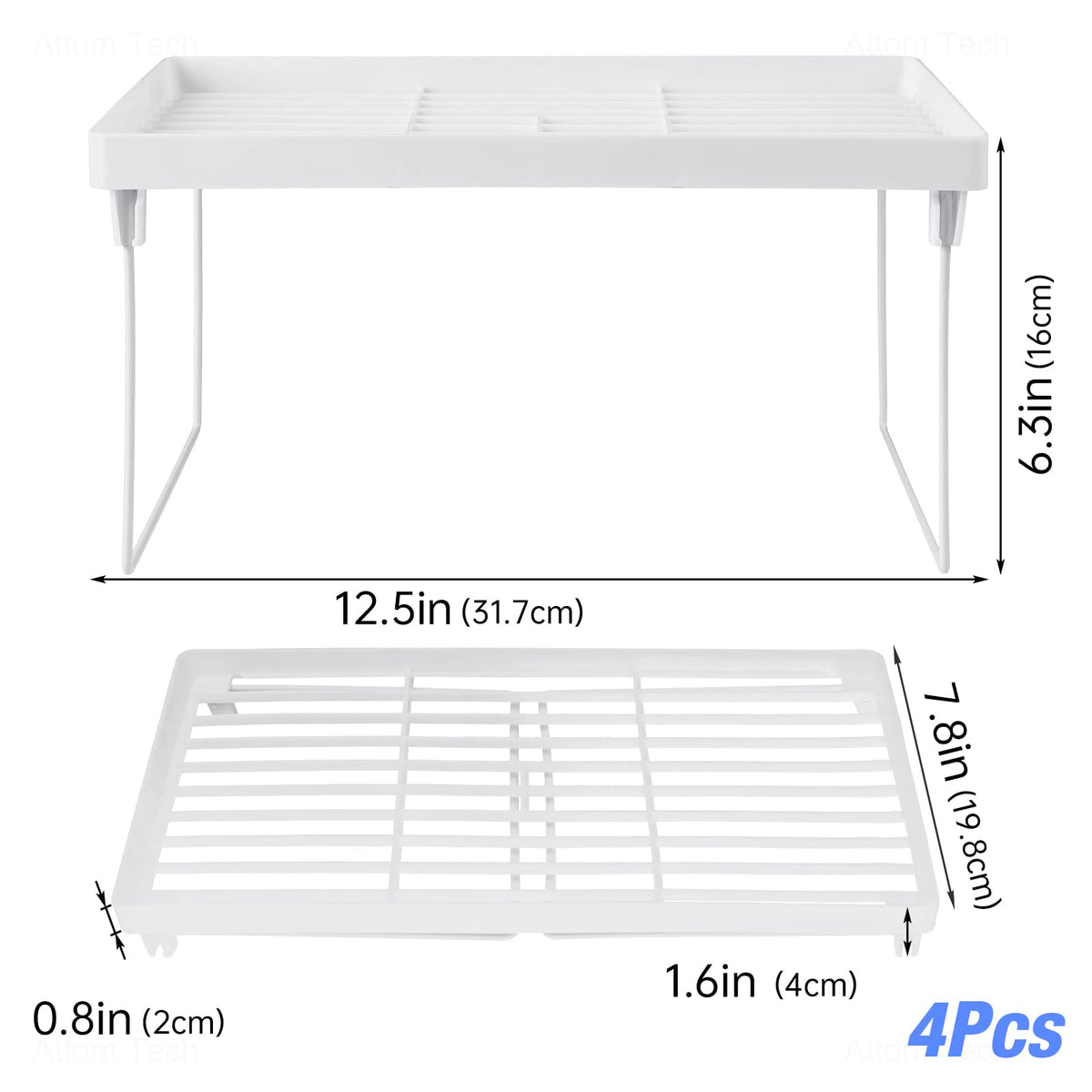 NiHome durable PP plastic with metal components resists rust and deformation