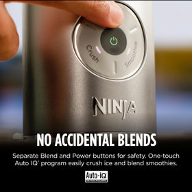 Ninja Blast Max Auto IQ programs simplify smoothie, crush, and blend.