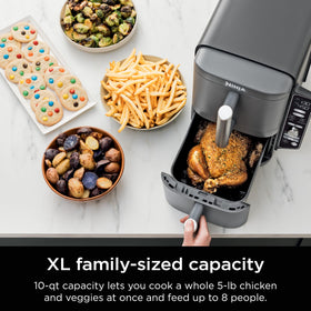 Ninja DoubleStack XL Smart Finish and Match Cook synchronize meals