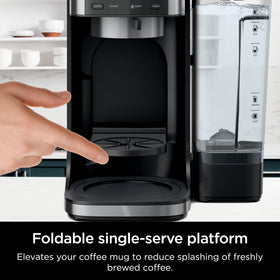 Ninja DualBrew Pro grounds-and-pods-brew-system offers flexible brewing.