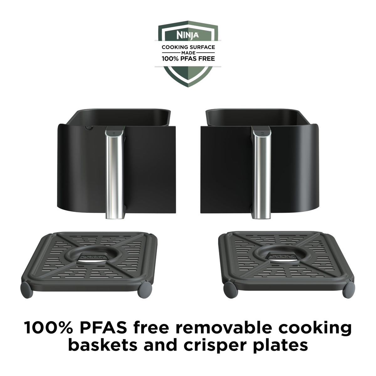 Ninja Foodi DZ302 faster cooking with two 5-qt zones