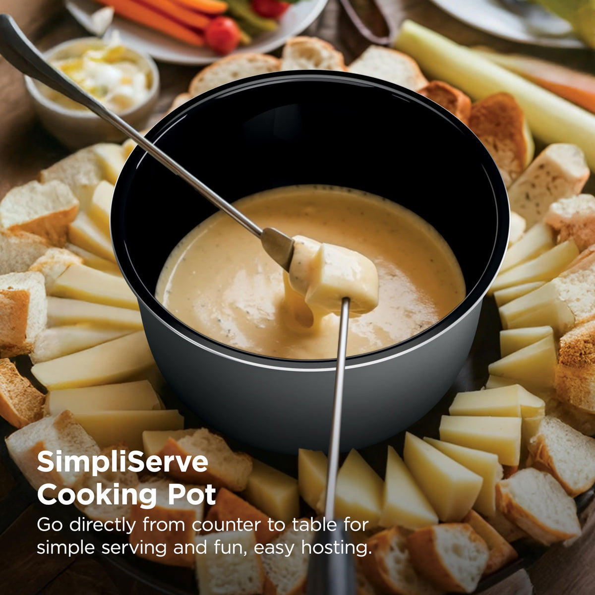 Ninja HyperHeat 9-in-1 6.5 qt capacity feeds a family.