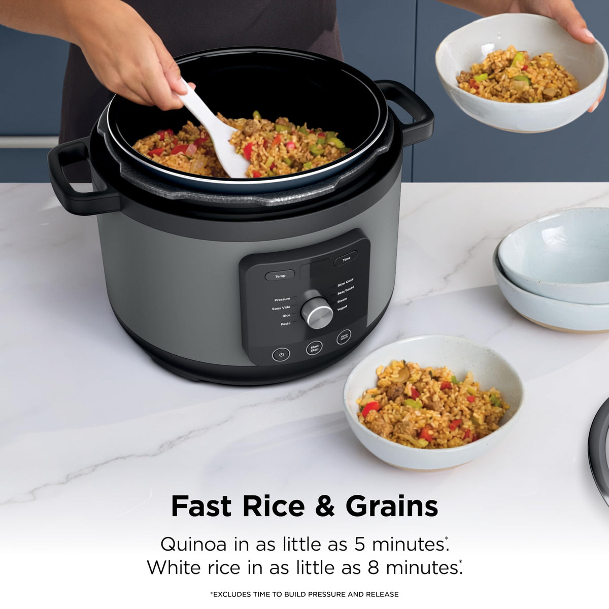 Ninja HyperHeat 9-in-1 yogurt setting enables homemade cultured dairy.