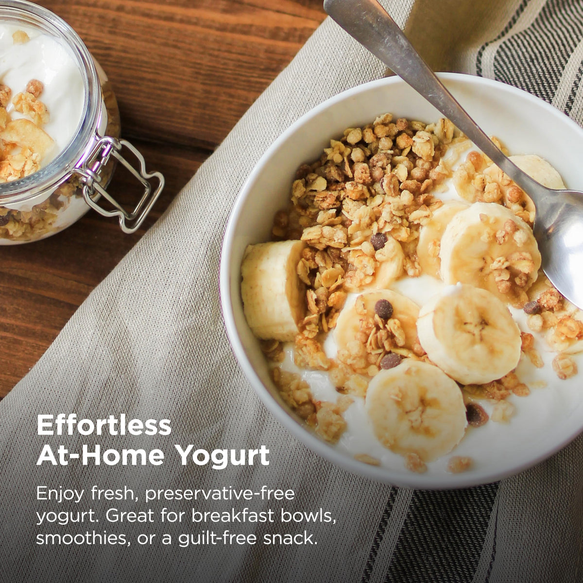 Ninja HyperHeat yogurt setting enables creamy homemade yogurt