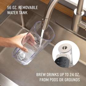 Ninja PB051ST permanent filter option for reusable brewing