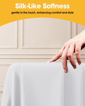 Niuara wrinkle-resistant polyester close-up showing smooth fabric.