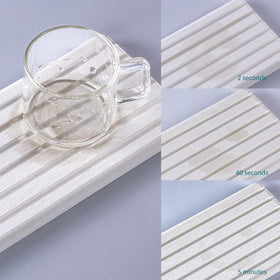 Niuyichee packaging includes trays, silicone mats, and sandpaper accessories