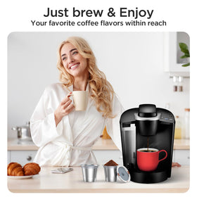 NOALTO compatible with many Keurig models; durable and easy to rinse after use.