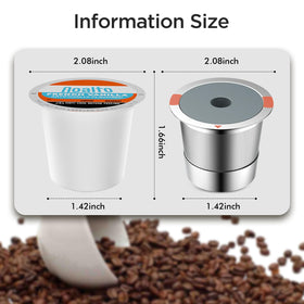 NOALTO simple fill-and-use design makes refilling grounds quick and mess-free.