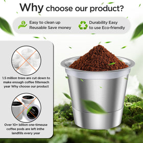 NOALTO K Supreme bottom perforations maximize extraction for richer coffee.