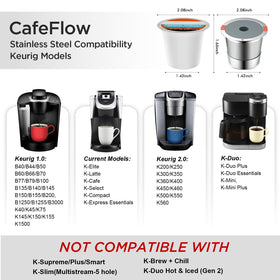 Noalto stainless steel k cup highlights durable, flavor-friendly design