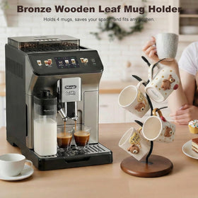 Noeixrah four-mug capacity helps you declutter the countertop quickly.