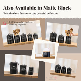 Noonberry 5-piece set highlights organized storage on your counter.