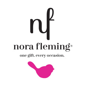 Nora Fleming Fancy Feathers Peacock mini makes a thoughtful gift for any occasion.