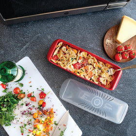 Nordic Ware USA-made pasta cooker for reliable, durable kitchen helper.