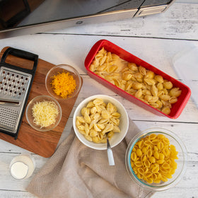 Nordic Ware BPA-free, melamine-free construction keeps meals worry-free.