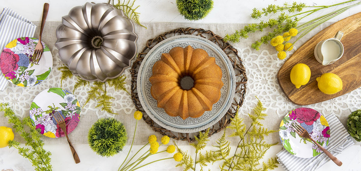 Nordic Ware Original Bundt Toffee American-made craftsmanship suggests lifelong kitchen use