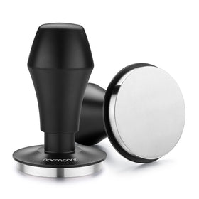 Normcore V4 handle with ergonomic grip for precise tamping
