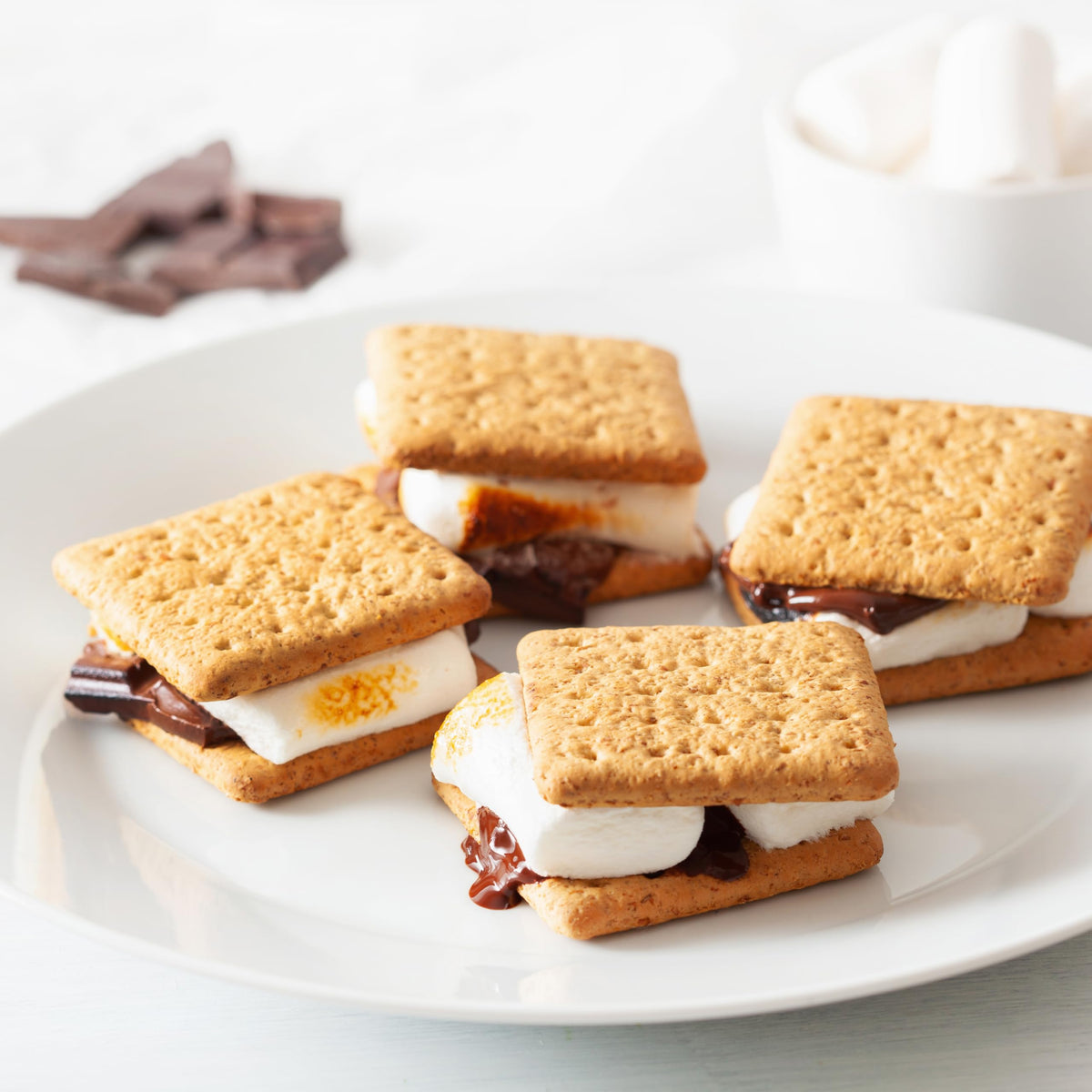 Nostalgia flameless heater provides safe, smoke-free s'more cooking indoors.