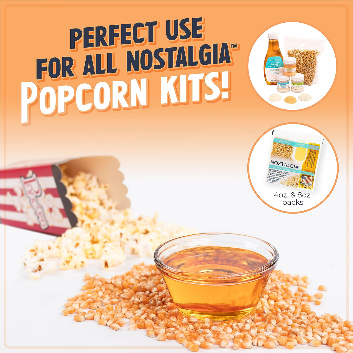 Nostalgia removable non-stick cooking plate for versatile snack options.