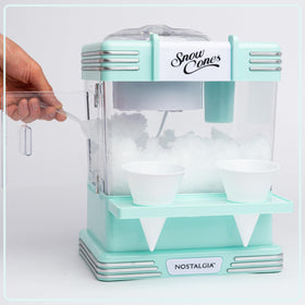 Nostalgia compact, countertop-friendly design fits small kitchens and saves space