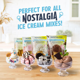 Nostalgia vintage design combines classic looks with modern convenience in the kitchen.