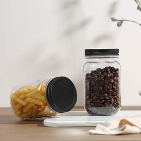 novelinks fridge-safe storage jar for transparent, clutter-free fridge organization