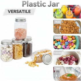 Novelinks jars are travel-friendly and lightweight for on-the-go storage