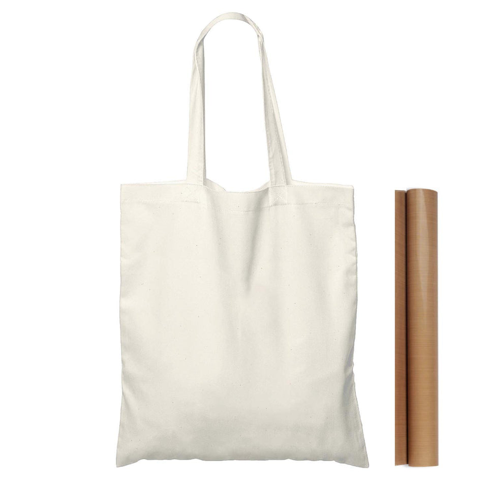 NPBAG natural cotton tote bag 15x16 overview, lightweight and versatile for everyday use.
