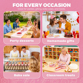 NPLUX oven, fridge, and air fryer safe baking pans.