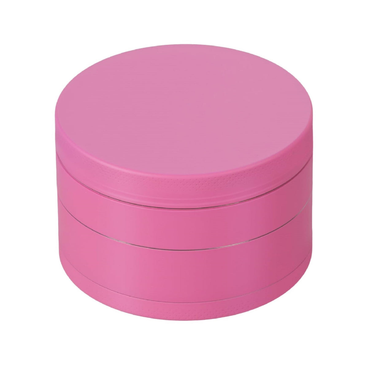 Nuovoware pink spice grinder, compact 2.5-inch design for quick grinding.